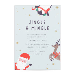 Jingle & Mingle Holiday Party Einladung