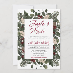 Jingle & Mingle Weihnachtsfeier Einladung