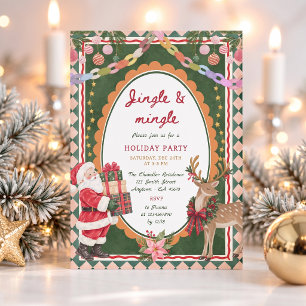 Jingle & Mingle Weihnachtsfeier Einladung