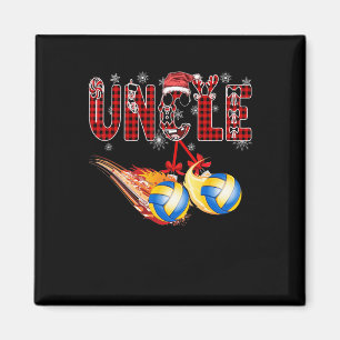 Jingle My Xmas Volleyball Onkel Best Volleyball Un Magnet