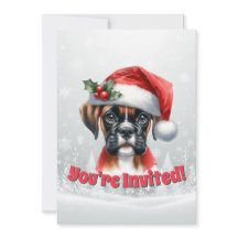 Jingle Paws and Boxer Dog Joy Holiday Party
