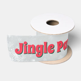 Jingle Paws and Boxer Dog Joy Satinband