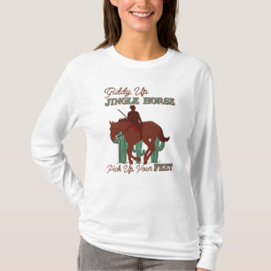 Jingle Pferd spendieren, Cowboy T-Shirt