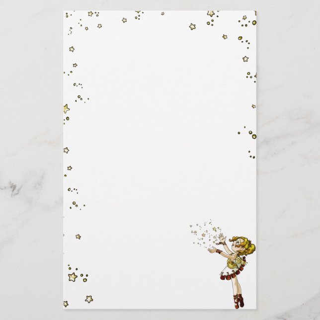 Jingle Star Briefpapier (Vorderseite)