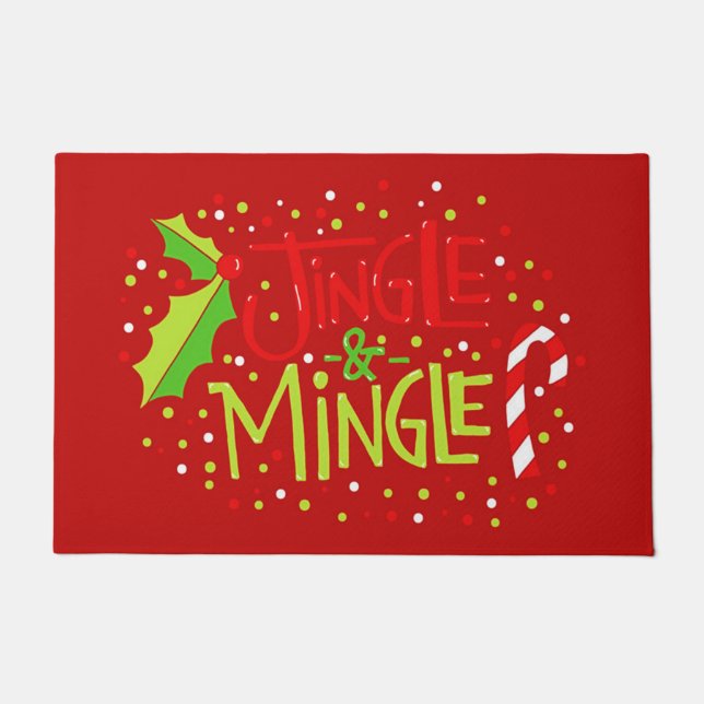Jingle und Mingle Fußmatte (Vorderseite)