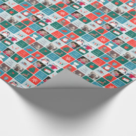 Jingle und Mingle Holiday Foto Giftwrap Geschenkpapier