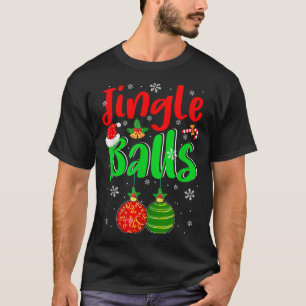 Jingle Weihnachten Lustiger Scherz Kostüm Männer E T-Shirt
