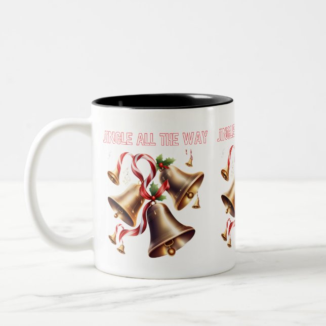 Jingle Zweifarbige Tasse (Links)
