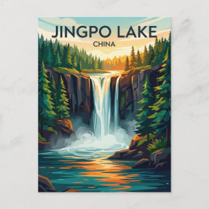 Jingpo-See Nationalpark China Postkarte