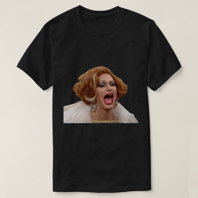 Jinkx Monsoon schrie T-Shirt (Design vorne)