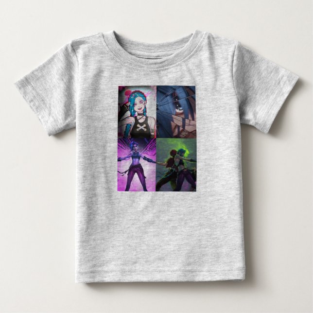 Jinx Arcane Boys Tshirt (Vorderseite)