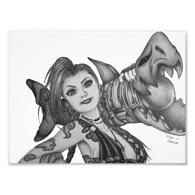 Jinx Print 10x8 Fotodruck (Vorne)