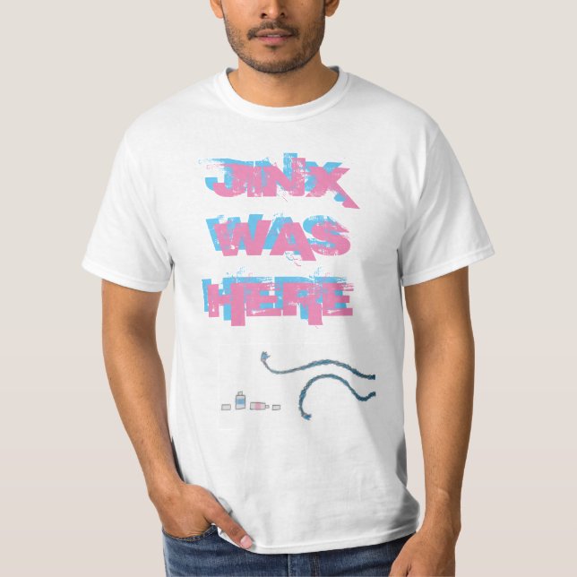 JINX WAR HIER T-Shirt (Vorderseite)