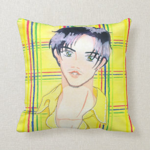 Jiremi im karierten Kissen