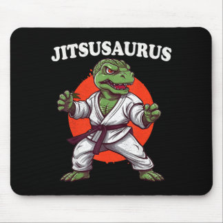 Jitsusaurus Lustig Jiu Jitsu Trex MMA Brasilianisc Mousepad