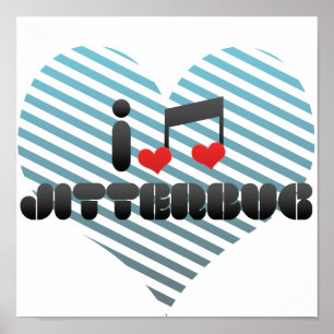 Jitterbug-Fan Poster