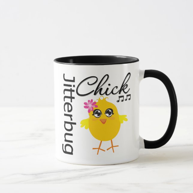 Jitterbug Küken Tasse (Rechts)