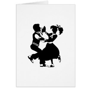 Jitterbug Silhouette