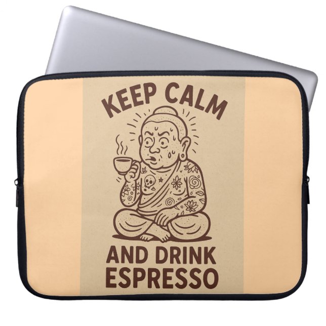 Jittery Buddha Bag Laptopschutzhülle (Vorderseite)