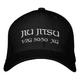 Jiu Jitsu 1/2 Guard, 50/50, de la riva (x) Guard Bestickte Kappe