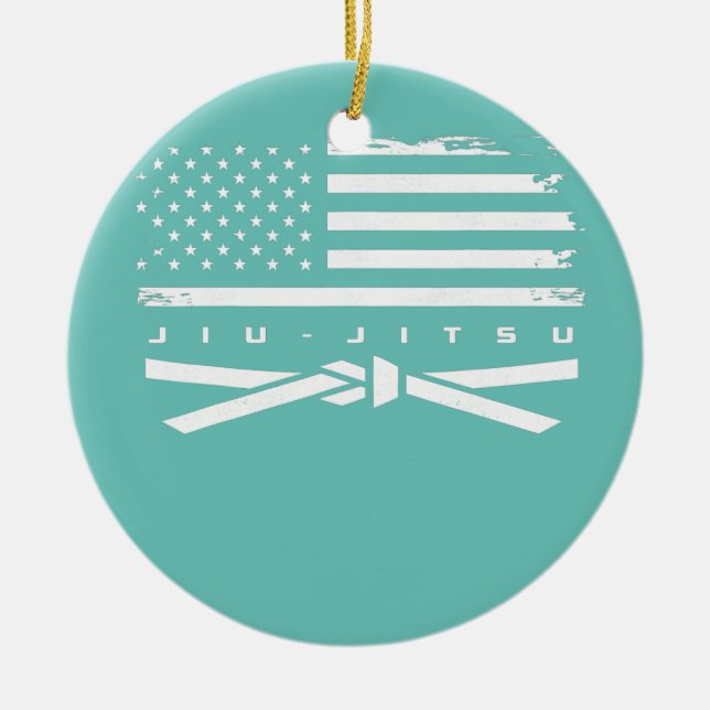 Jiu Jitsu Apparel Jiu Jiu Keramik Ornament (Vorne)