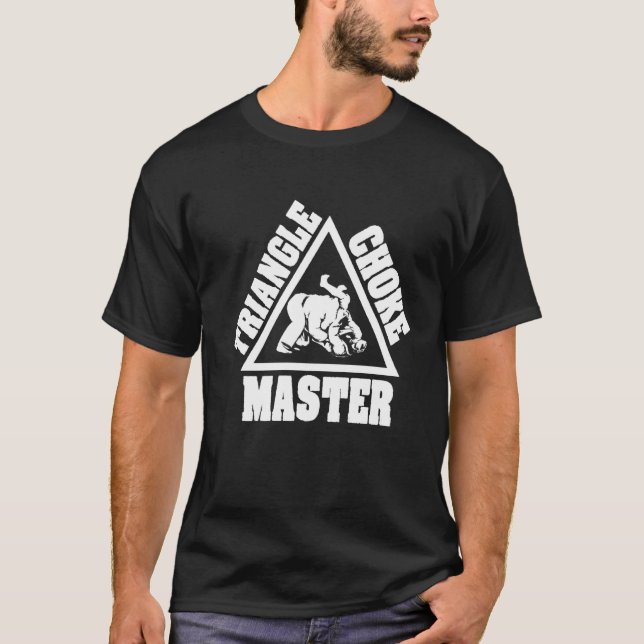 Jiu Jitsu Apparel Triangle Choke Master Submission T-Shirt (Vorderseite)