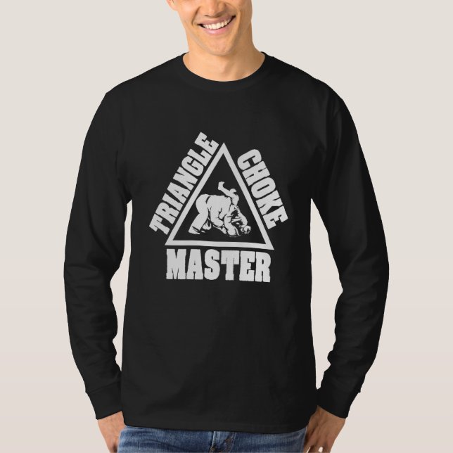 Jiu Jitsu Apparel Triangle Choke Master Submission T-Shirt (Vorderseite)