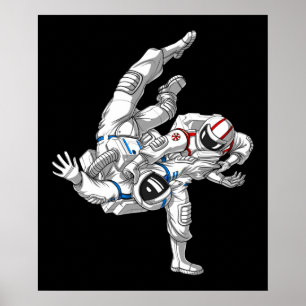 Jiu-Jitsu-Astronauten Poster