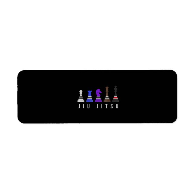 jiu jitsu Ausbildung Schach, Geschenk bjj mit Text (Vorne)