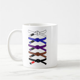 Jiu Jitsu Belts Kaffeetasse