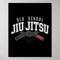 Jiu Jitsu Bjj Old School Jiu Jitsu Black Belt