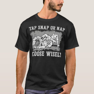 Jiu Jitsu Bjj Steche Snap oder Nickerchen Wählen S T-Shirt
