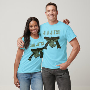 Jiu Jitsu BJJ Trägheit Jiu Jitsu Brown Gurt mit T-Shirt