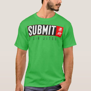 Jiu Jitsu Black Belt Einreichen dunkler Geschenke  T-Shirt