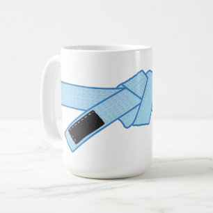 Jiu-jitsu-Bluebelt-Tasse Kaffeetasse