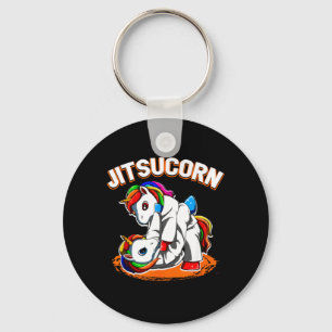 Jiu Jitsu Brasilianisches Einhorn Selbstverteidigu Schlüsselanhänger