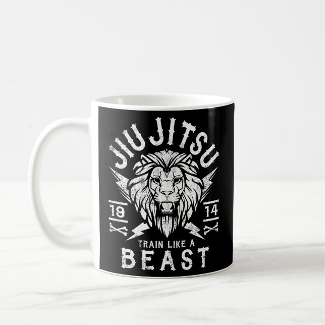 Jiu Jitsu Brazilian Jiu Jitsu Mixed Martial Arts B Kaffeetasse (Links)