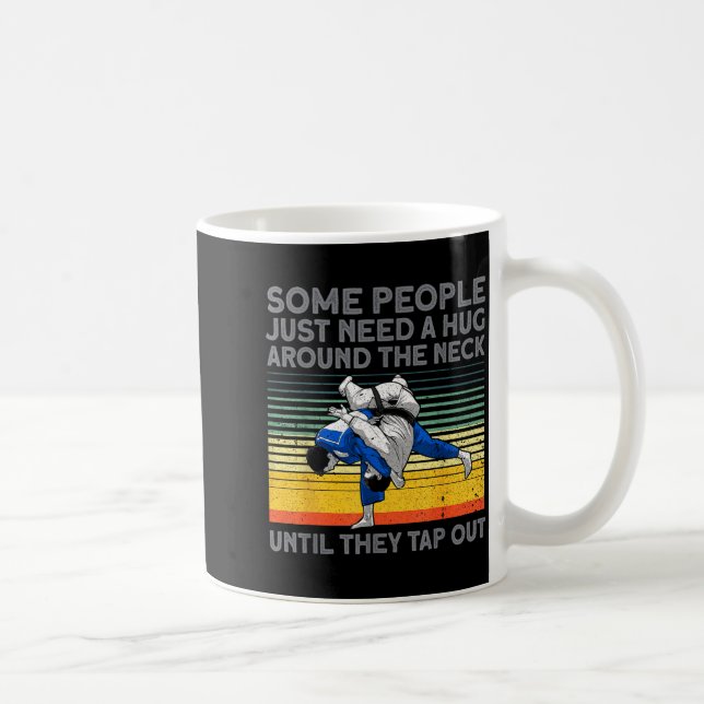 Jiu Jitsu Design Für Männer Frauen Kinder Bjj Bras Kaffeetasse (Rechts)
