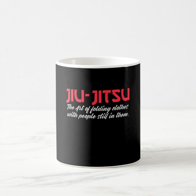 jiu-jitsu die Kunst, Leute zu falten Kaffeetasse (Mittel)