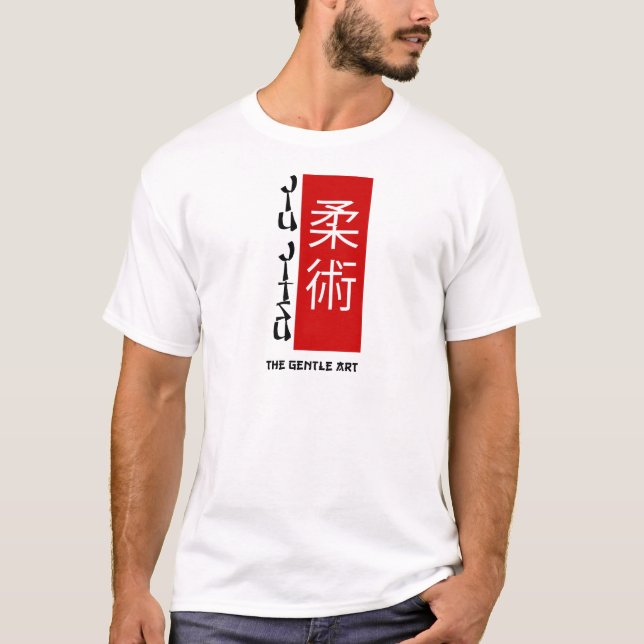 Jiu Jitsu - die leichte Kunst T-Shirt (Vorderseite)