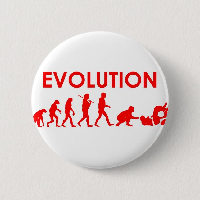 Jiu Jitsu Evolution Button (Vorderseite)