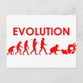Jiu Jitsu Evolution Postkarte