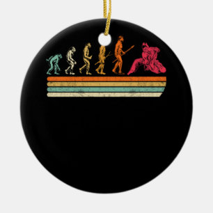 Jiu Jitsu Evolution T - Shirt BRAZILIAN JITSU MIXE Keramik Ornament