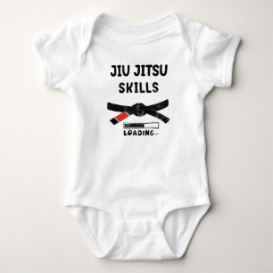 Jiu-Jitsu-Fähigkeiten werden geladen, brasilianisc Baby Strampler