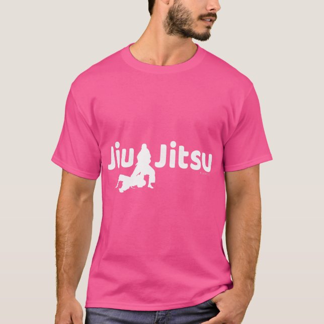 Jiu Jitsu Fighter Martial Arts Jiu Jitsu T-Shirt (Vorderseite)