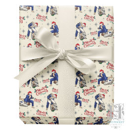 Jiu-Jitsu Frory Christmas Wrapping Paper Geschenkpapier