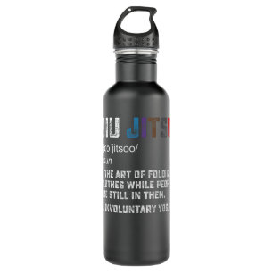 Jiu jitsu Funny definition BJJ oder MIXED MARTIAL  Edelstahlflasche