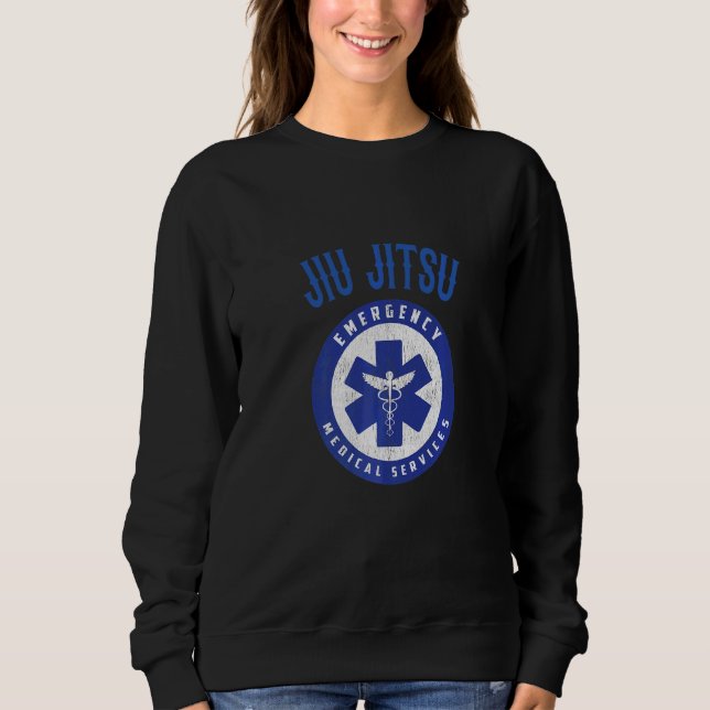 Jiu Jitsu für Rettungskräfte Sweatshirt (Vorderseite)