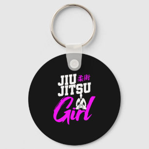 Jiu Jitsu Girl Brazilian Martial Arts Women Gift Schlüsselanhänger