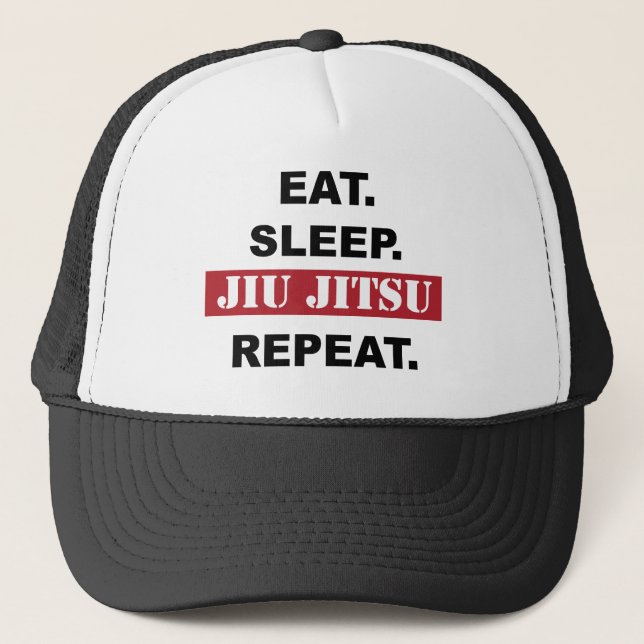 Jiu Jitsu Hut Truckerkappe (Vorderseite)